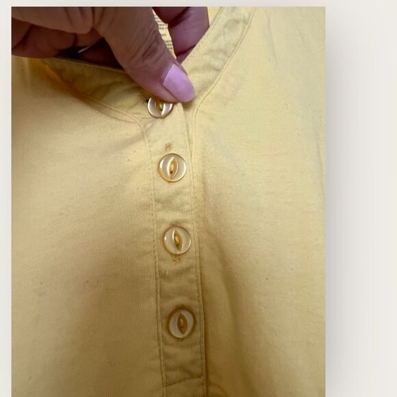Teez Her Yellow super grip polo shirt size Medium - Picture 6 of 6